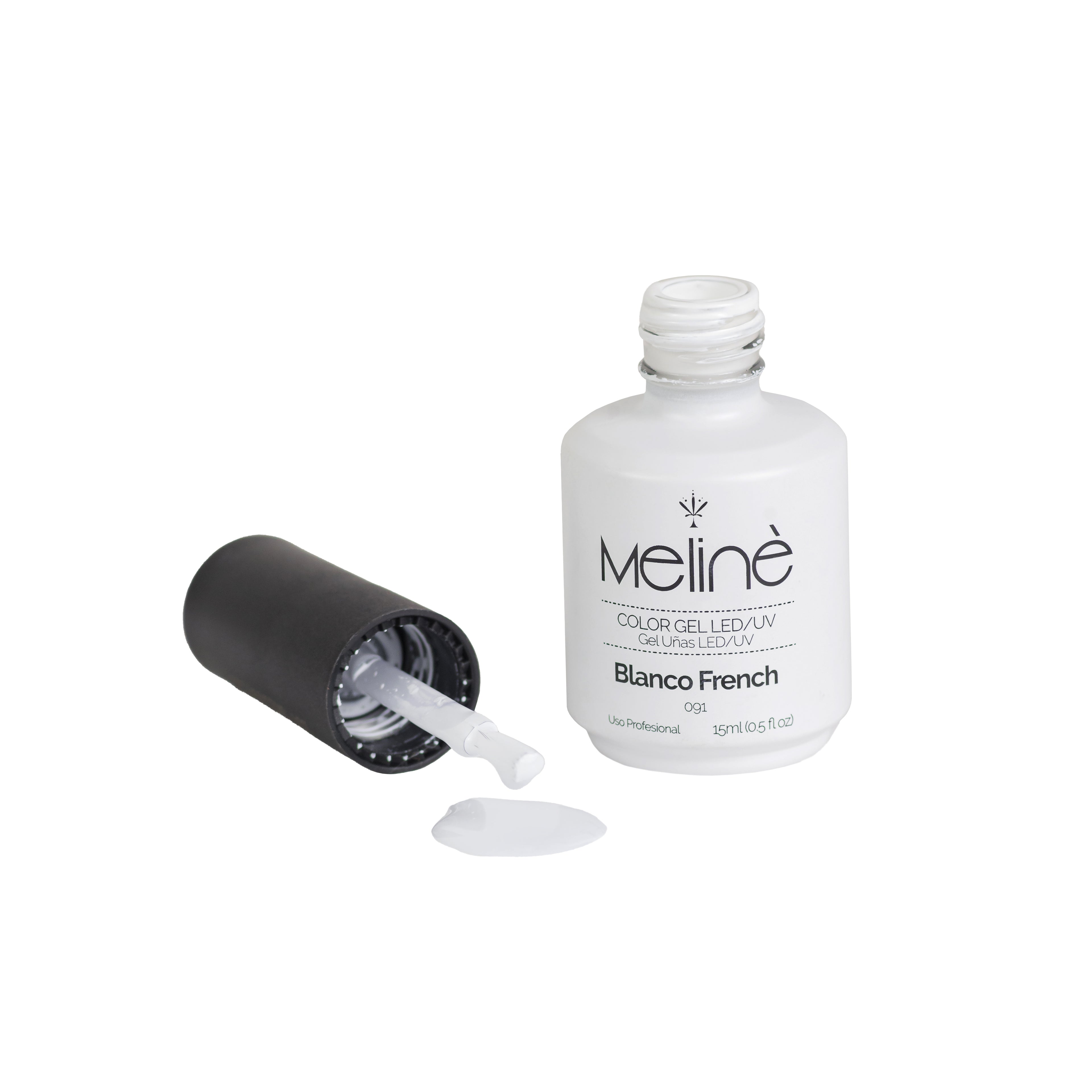 Esmalte Semipermanente Meline 091-Blanco French