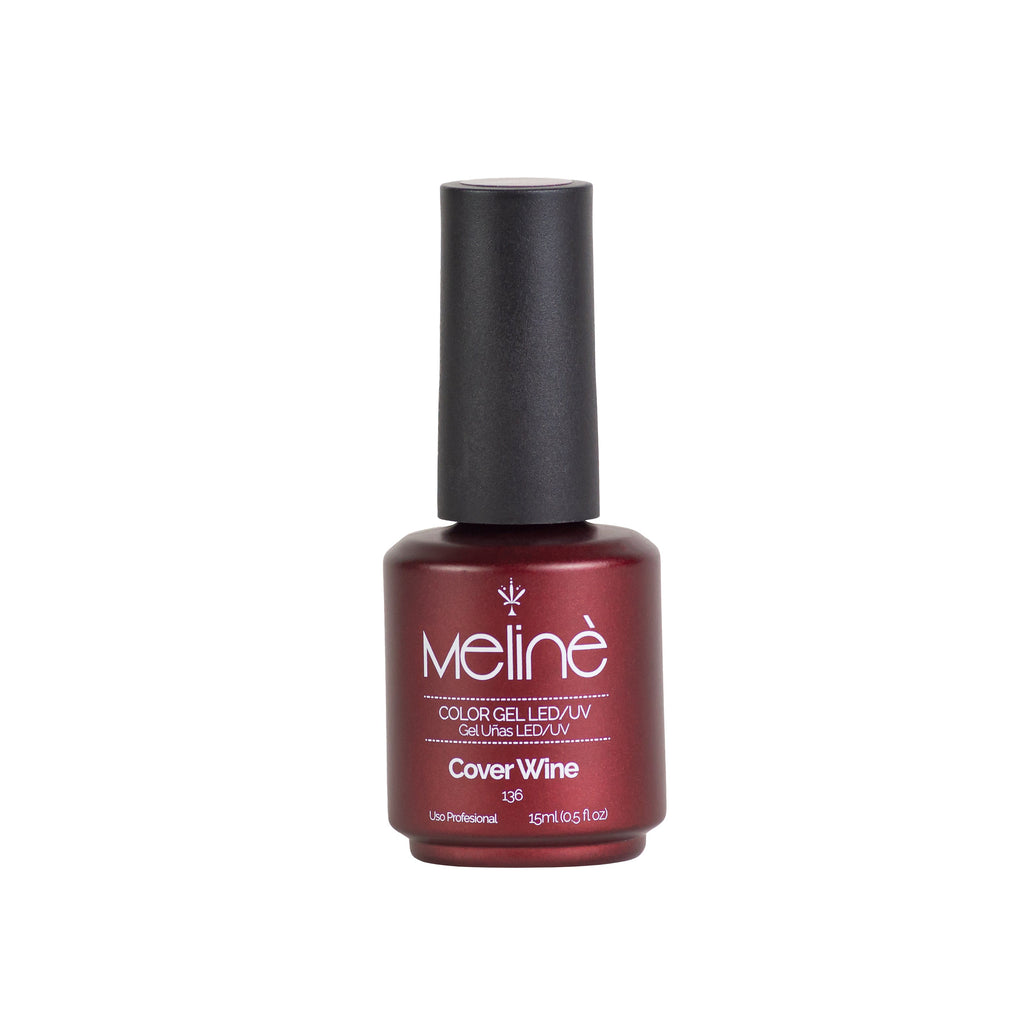 Esmalte Semipermanente Meline 136-Cover Wine