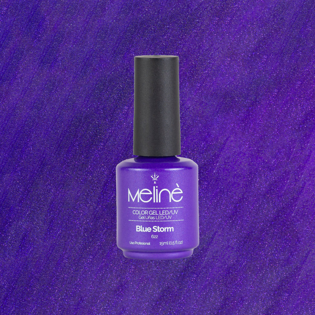 Esmalte Semipermanente Meline 622-Blue Storm