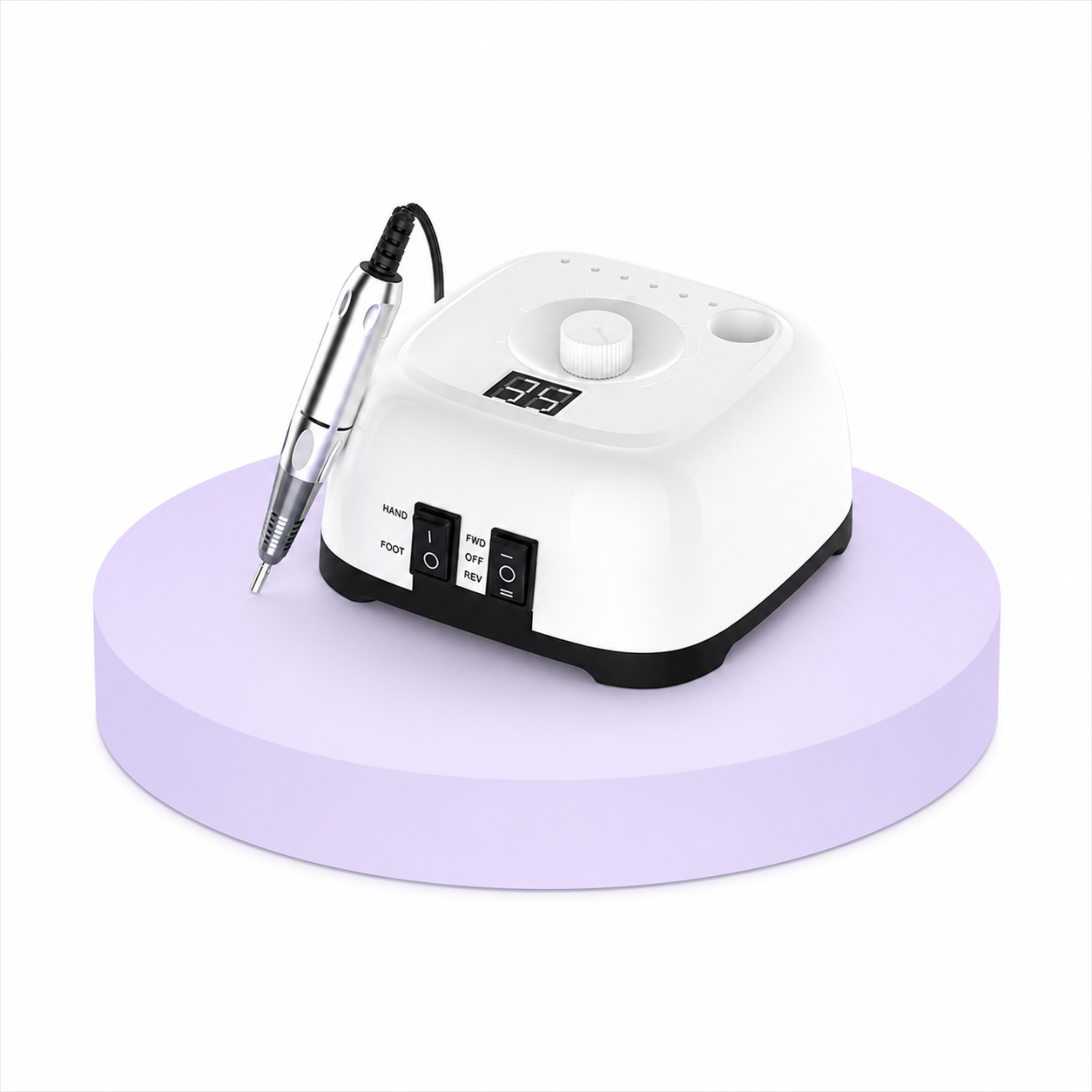 Torno Eléctrico para Uñas Profesional 35.000 RPM