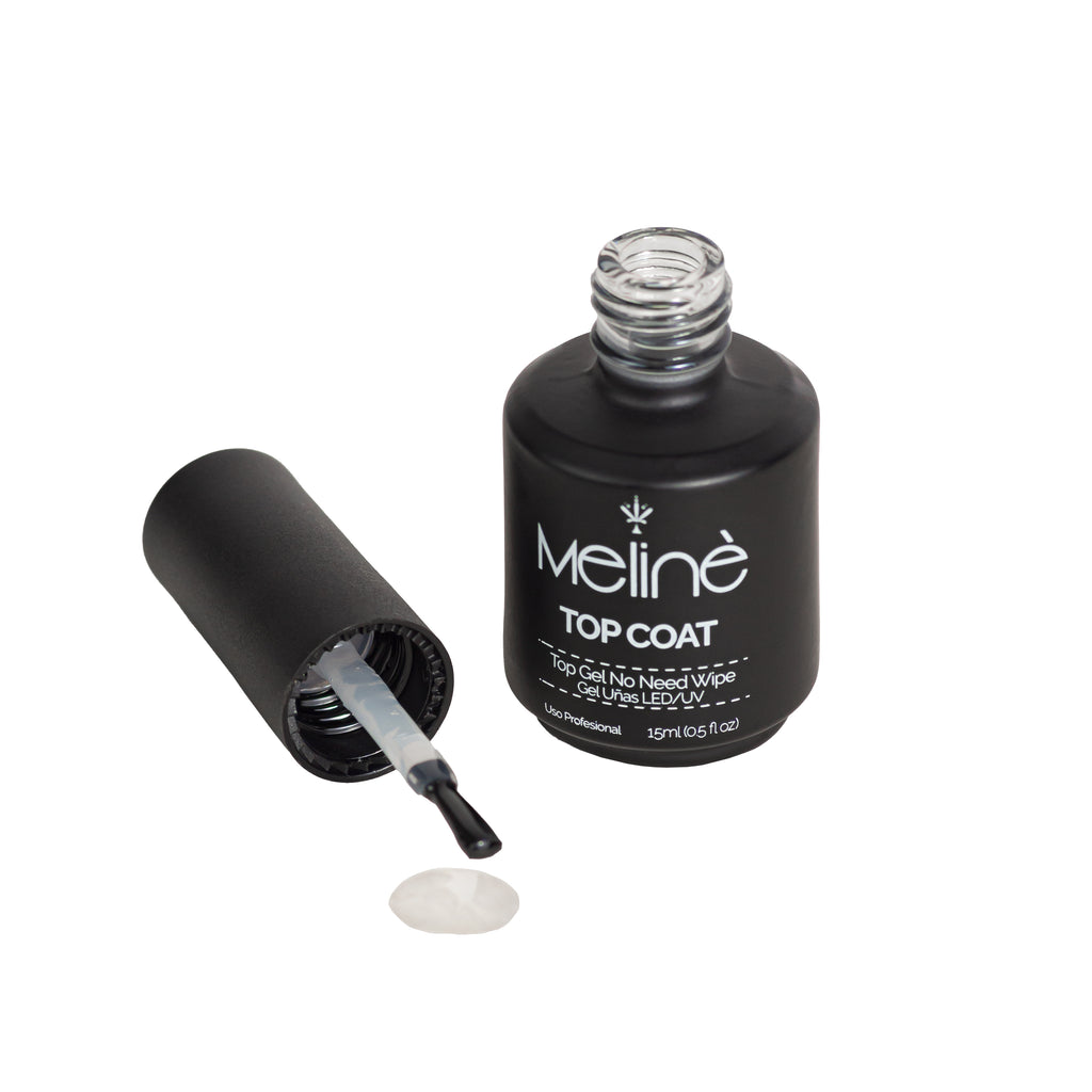Top Coat Meliné 15ml – Brillo y protección profesional