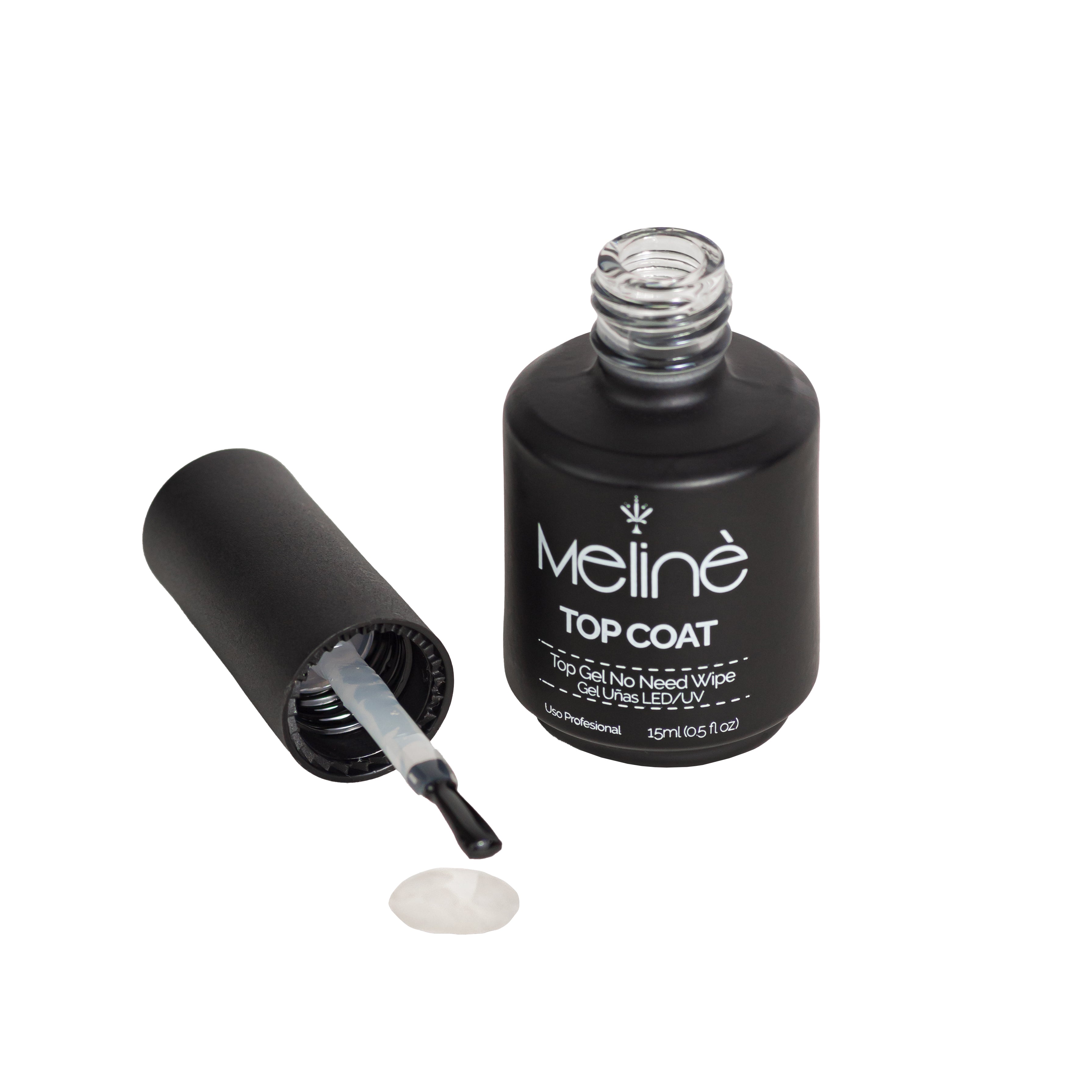Top Coat Meliné 15ml – Brillo y protección profesional